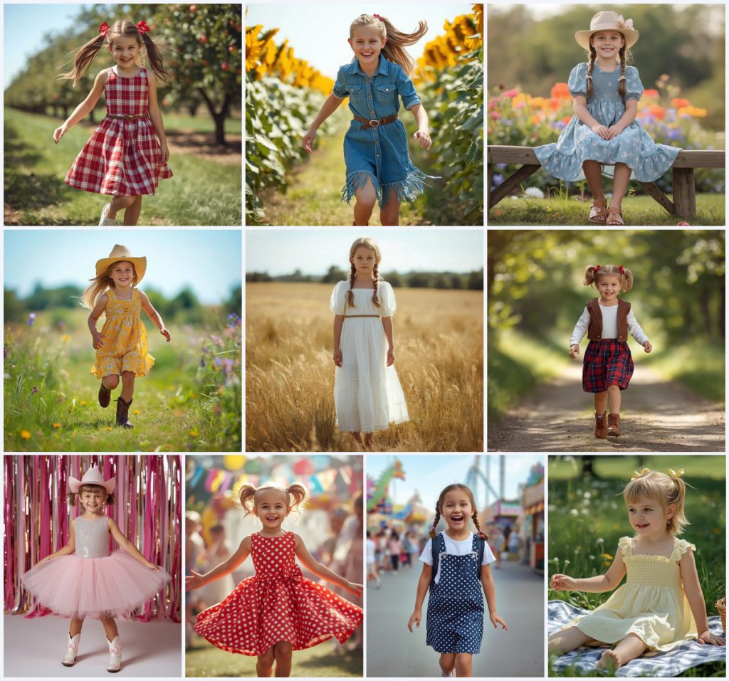Best 10 Whimsical Girl’s AI Prompts for Hot Air Balloon Rides
