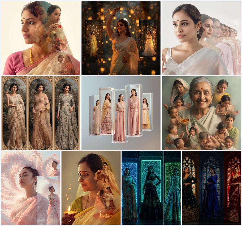 Top 10 Black Saree AI Prompts for Timeless Allure and Sophistication